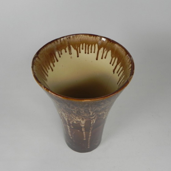 Vintage Germany vase with lava effect, 37 cm high, 1960s – Ceramic (photo 6 of 9)