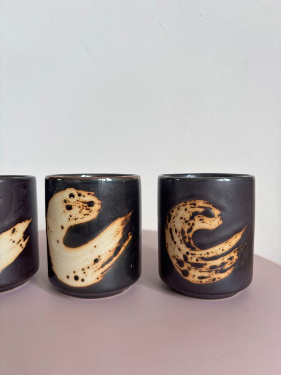 Tea set by Japanese label Kirin Gumi Fine Collection, Crockery, Ceramic, Black (photo 7 of 9)