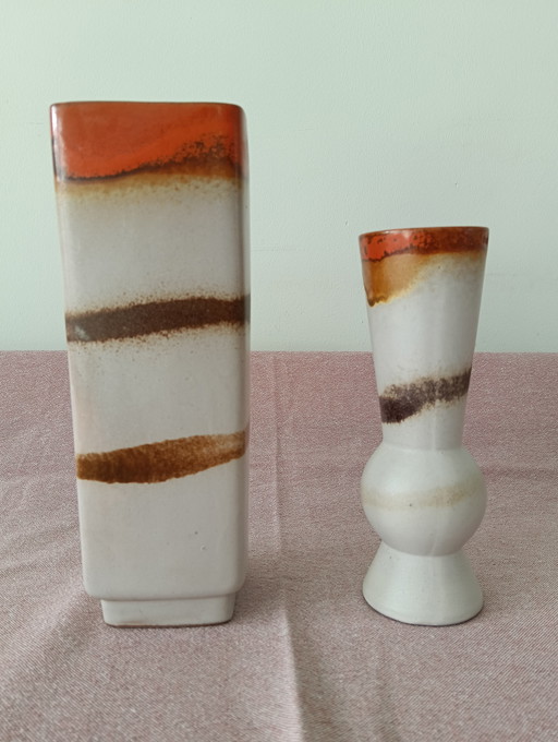 Set di vasi in ceramica Strehla