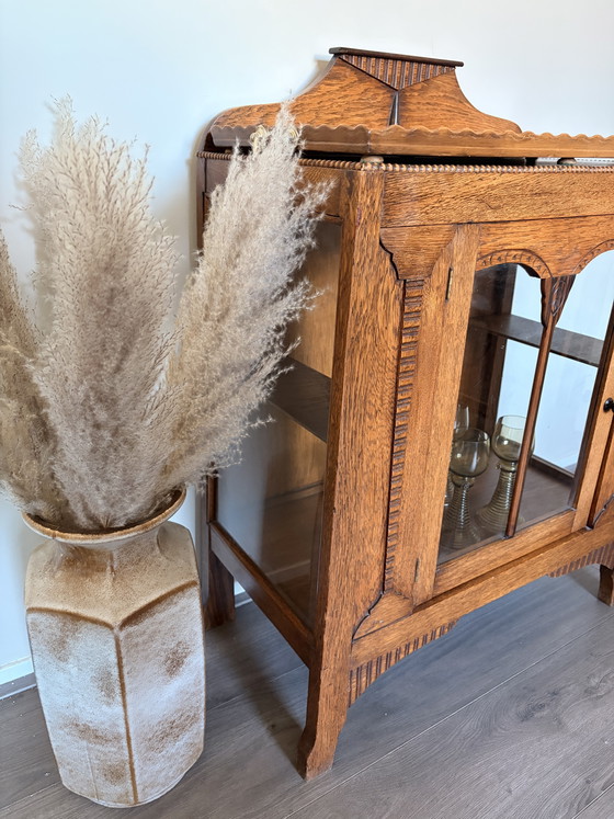 Image 1 of Vintage Art Deco tea cabinet, Amsterdam School style