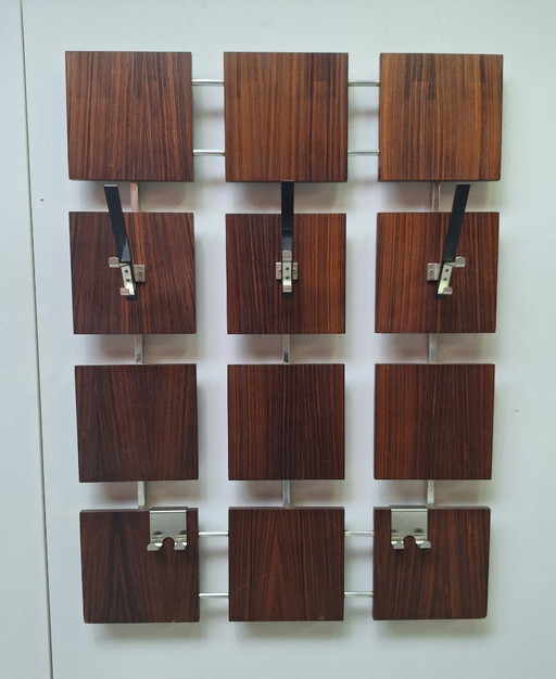 Wall coat rack 1960s