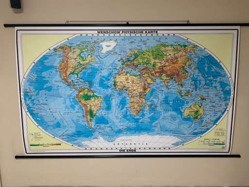 Wenschow School Map The Earth