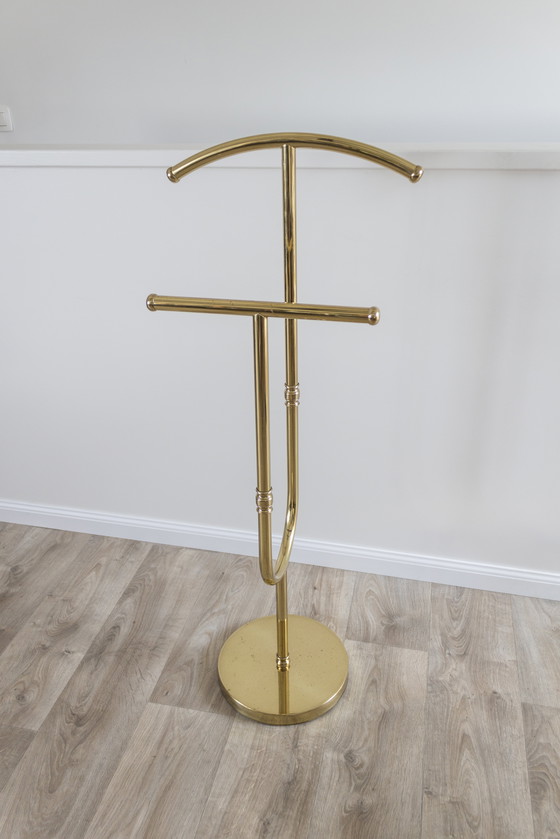 Image 1 of Vide-poche en laiton Mid Century - années 1960/70 - socle en marbre