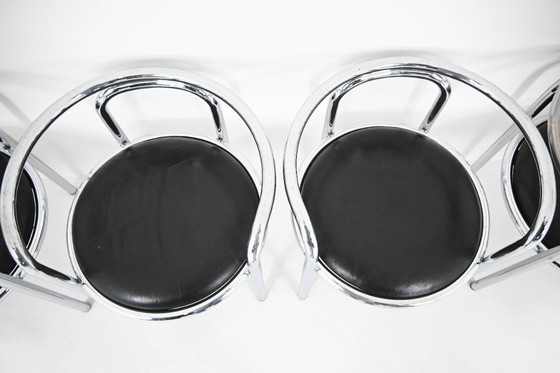 Image 1 of "Locus Solus" Chairs by Gae Aulenti for Poltronova, 1960s, set of 6