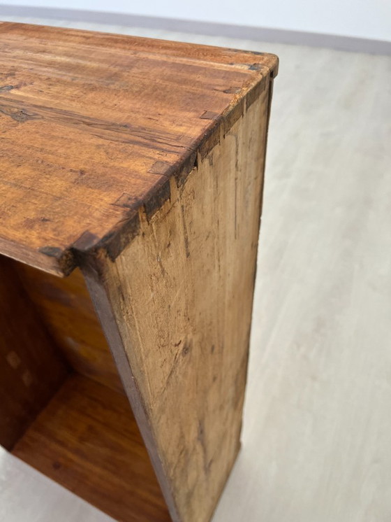 Image 1 of Cassettone - Noce - Comò con specchiera