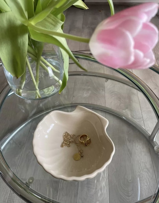 Image 1 of Brown shell saucer