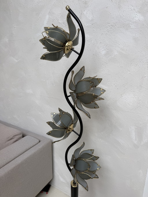 Hollywood Regency Lotus Vloerlamp – vloerlampen, Other (photo 2 of 7)