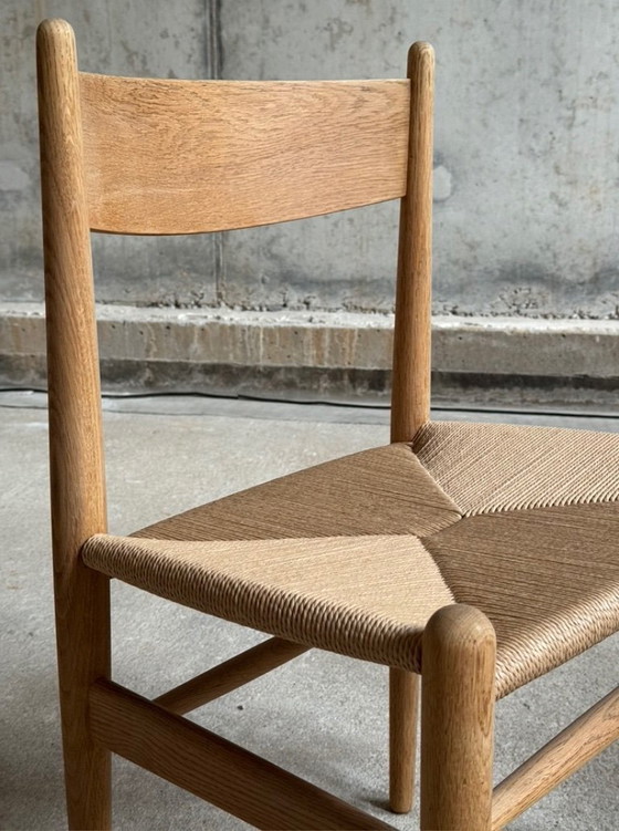 Image 1 of Juego de 4 sillas de comedor CH36 de Hans J Wegner para Carl Hansen & Son.