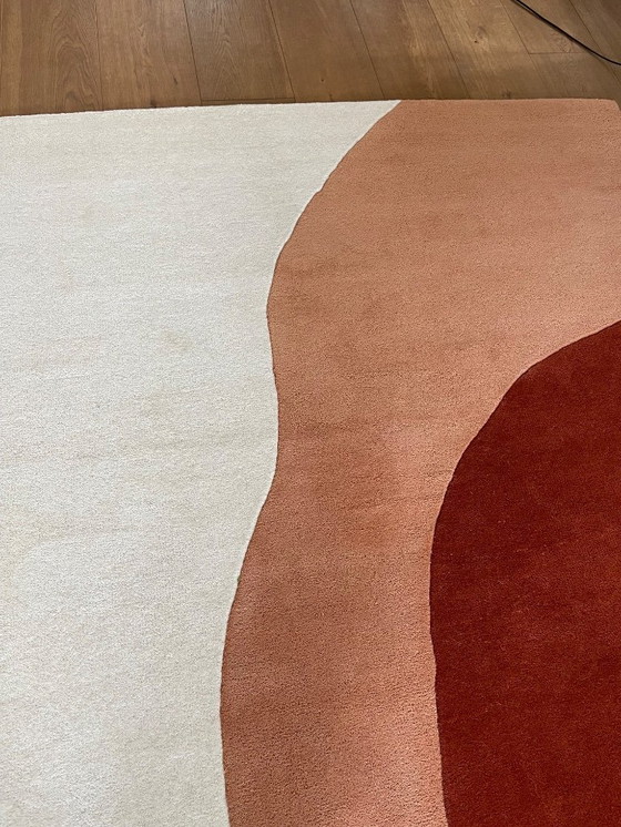 Image 1 of Tapis carré moderne neuf 214 x 214