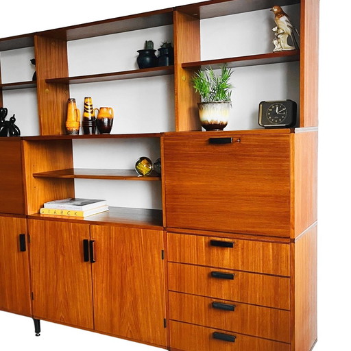 Mid-century Pastoe Made to Measure Wall Unit Cees Braakman 1960s Danish Design