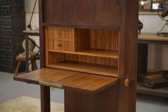 Sekretär aus Palisander aus den 1950er Jahren. – Schreibtisch, Mid Century Modern (photo 9 of 13)