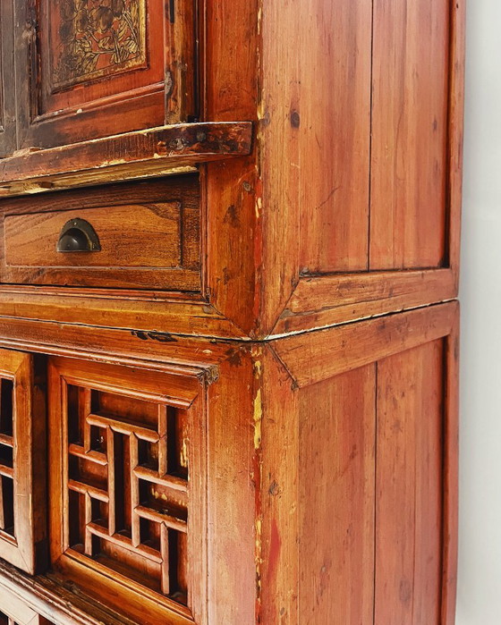 Image 1 of Armario de madera chino antiguo