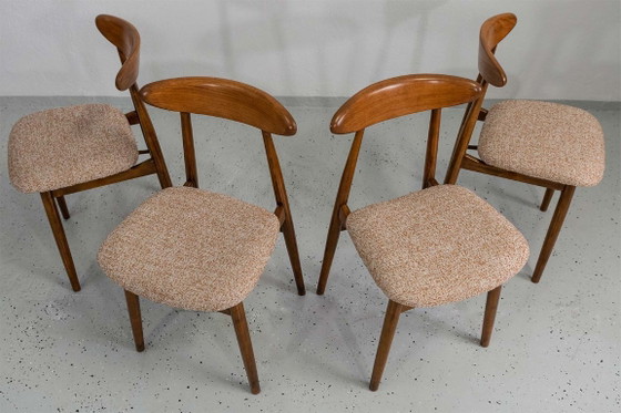 Vintage eetkamerstoelen van ZFM, jaren 60, set van 4 – Wood (photo 14 of 18)