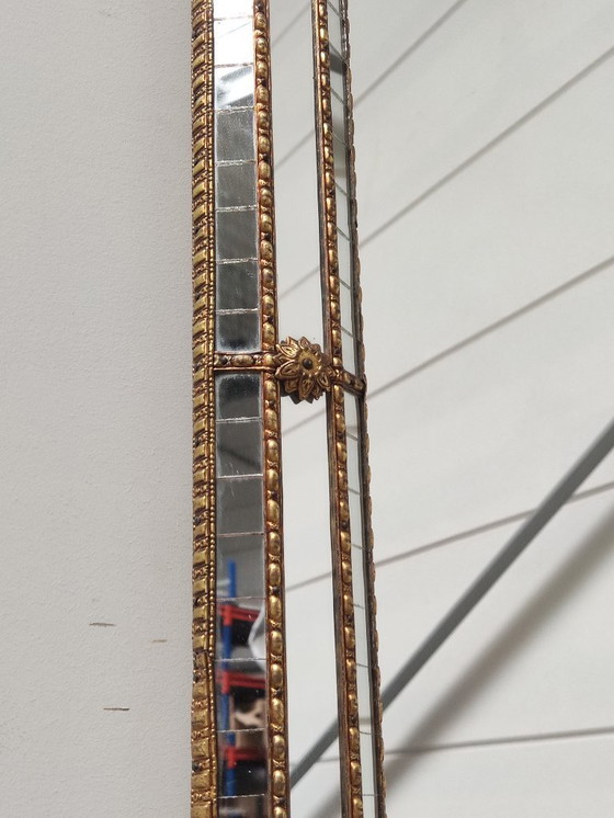 Image 1 of Venetian mirror VRP Espejos Artesanía - Spain ca. 1980 - Craft & Hollywood Regency