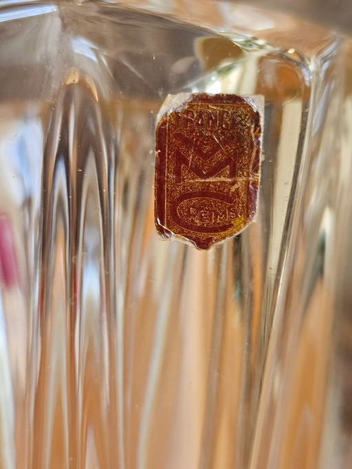 Vase en cristal de Reims, France