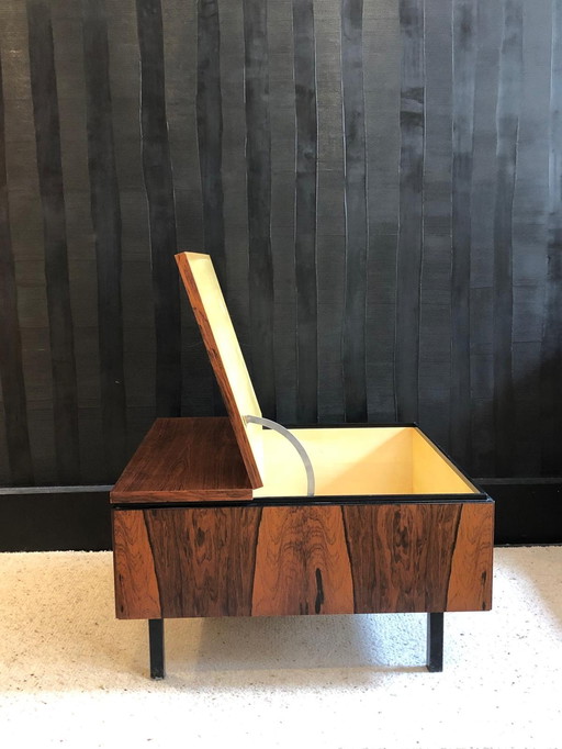 Square Chest Coffee Table in Rosewood