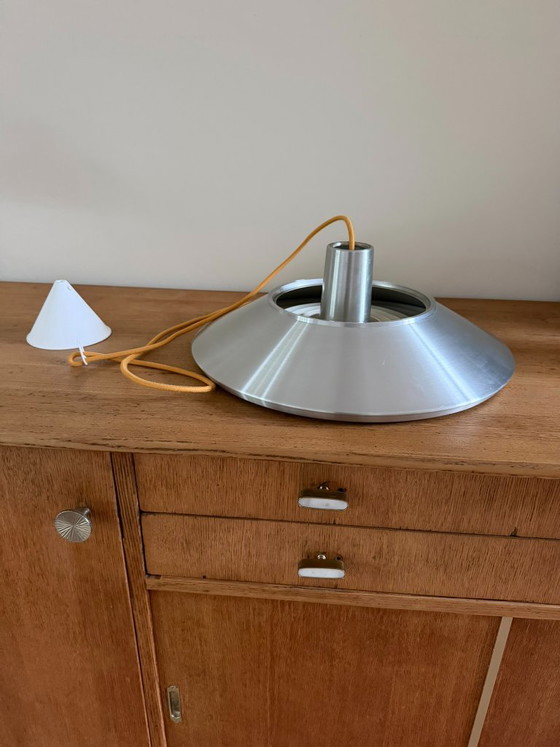 Lampada a sospensione vintage danese Nordisk Solar - Stile Louis Poulsen Klassependel - Lampada Space Age (photo 5 of 8)
