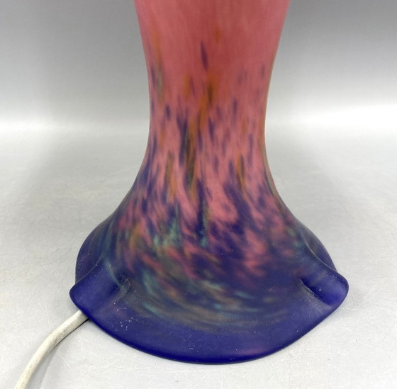 Image 1 of Art de France Lampe im Art-déco-Stil – Signiert „Art de France“ – 1970–1980 Pilzlampe