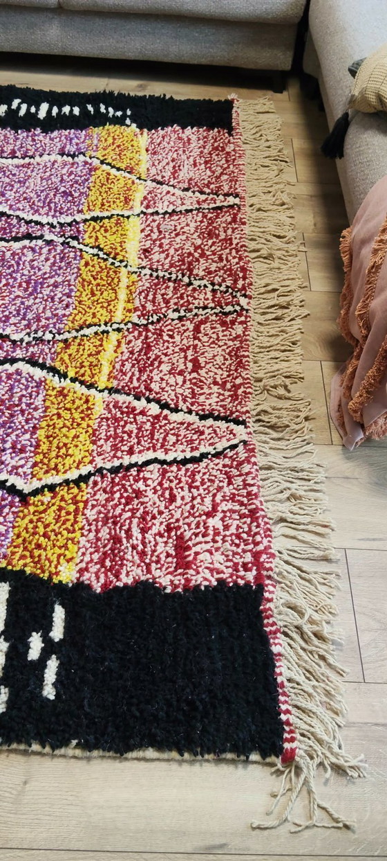 Image 1 of Berbertapijt vloedkleed nieuw wol 200 cm x 300 cm marokkaans