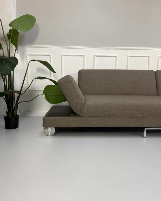 Image 1 of Brühl Fourtwo Sofa Stoff Schlafsofa Four Two Braun Grau Multifunktional