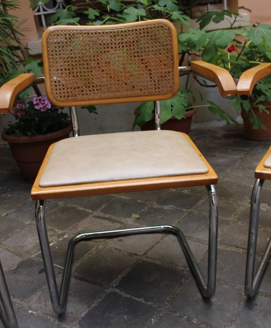 Image 1 of Sessel Cesca B64 x4 Marcel Breuer