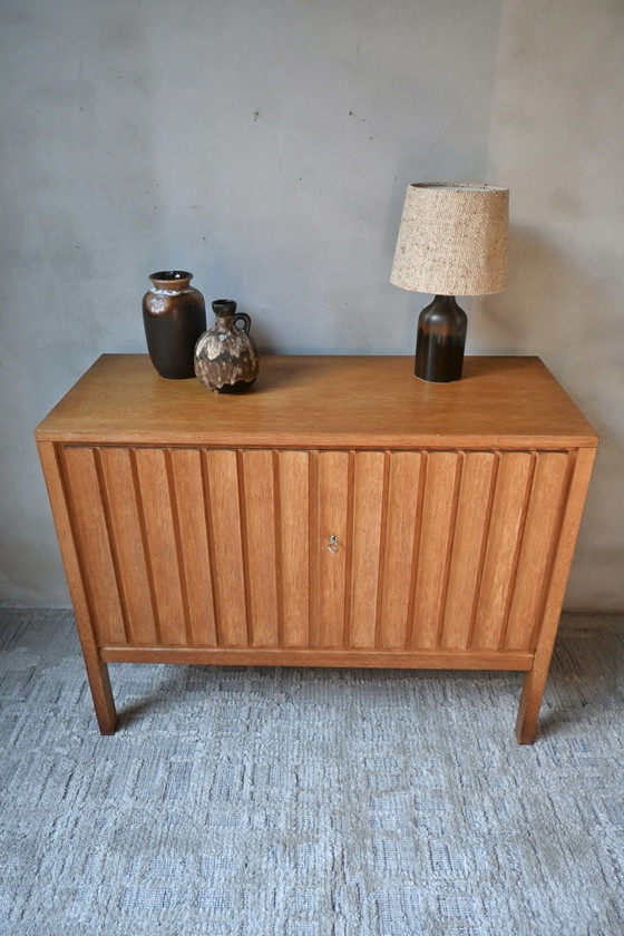 Beau buffet bas en bois années 70 Leo Bub pour Bub Wertmöbel, Marron (photo 2 sur 15)
