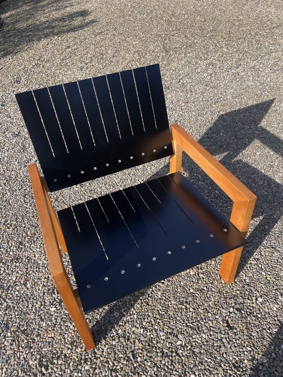 Image 1 of Slit Chair - Bernt Petersen voor Carl Hansen Denemarken.