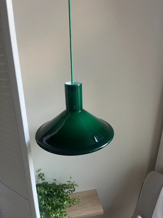 Image 1 of Vintage Holmegaard P&T Pendant - Michael Bang - Danish design lamp