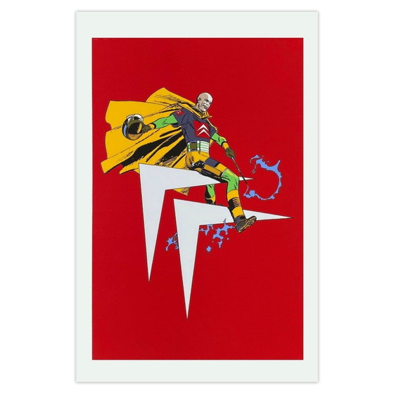 Image 1 of KOLLEKTION - CITROËN Die Chevrons sehen Rot - Siebdruck von Paul Gillon, 1986