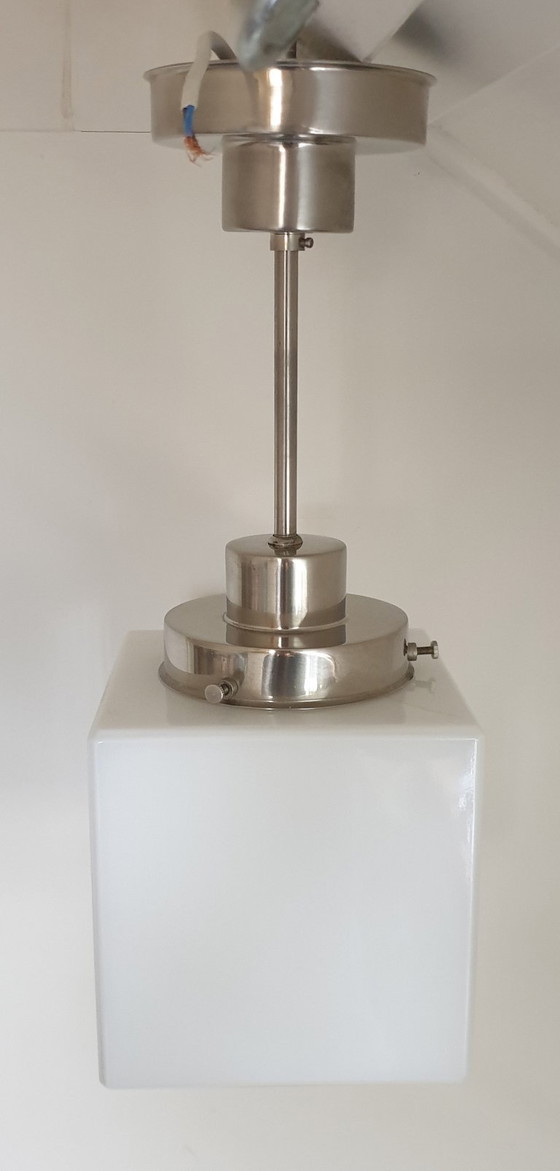 Image 1 of 2 Art Deco GISO (Gispen) hanglampen Kubus