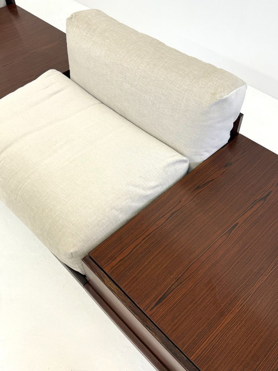 Image 1 of Italian modular sofa with coffee table set in Japandi Style