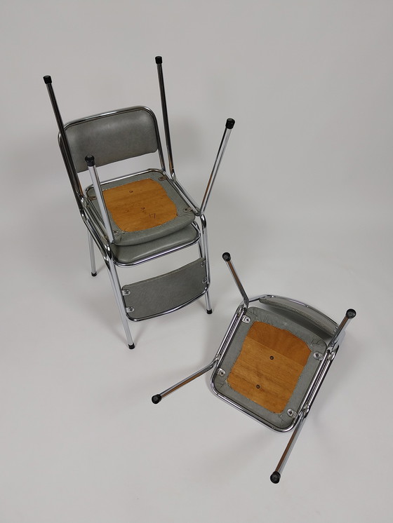 Image 1 of Satz von 3 Tavo Stühlen, 1970er Jahre