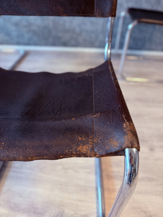 Image 1 of 3 Vintage Mart Stam S 33 Cantilever Chairs for Thonet