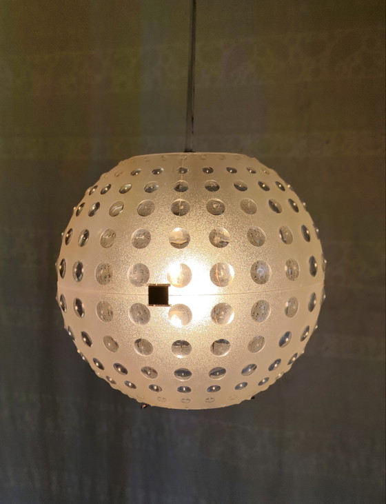 Lampada a sospensione di Rotaflex (Francia) - Anni '70 – Lampade a sospensione, Plastic (photo 3 of 8)