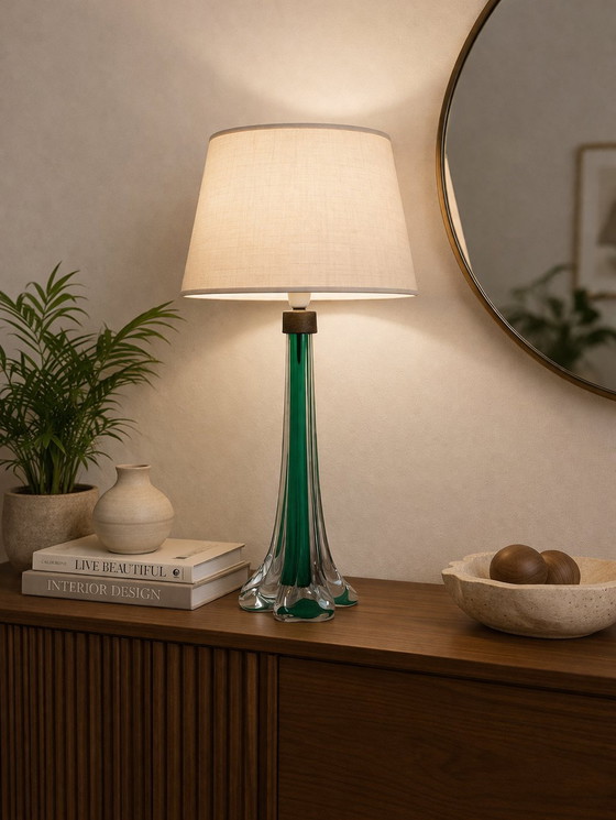 Image 1 of Table Lamp by Paul Kedelv for Flygsfors, Sweden, 1950s