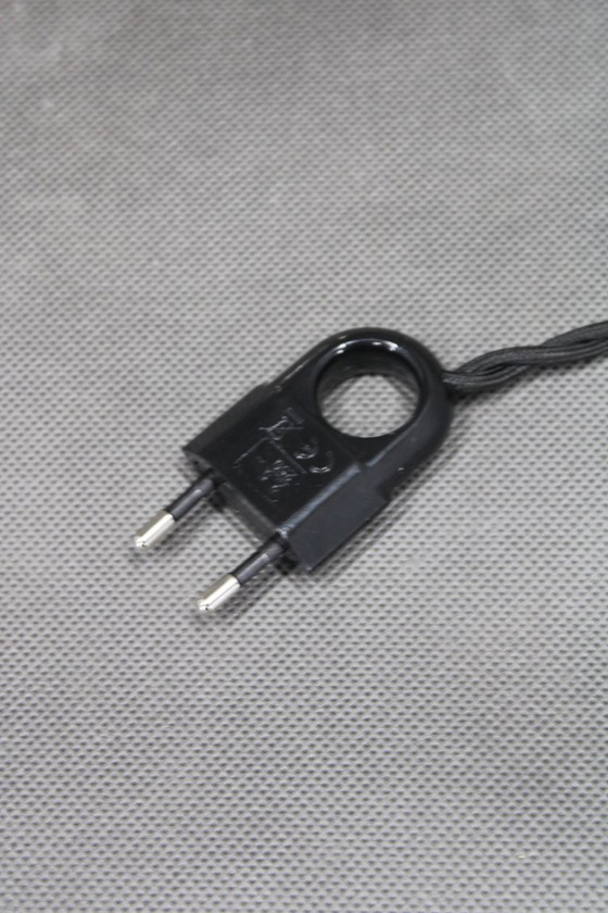 Image 1 of 1930s Art Deco Nickel Mushroom Table Lamp Europe