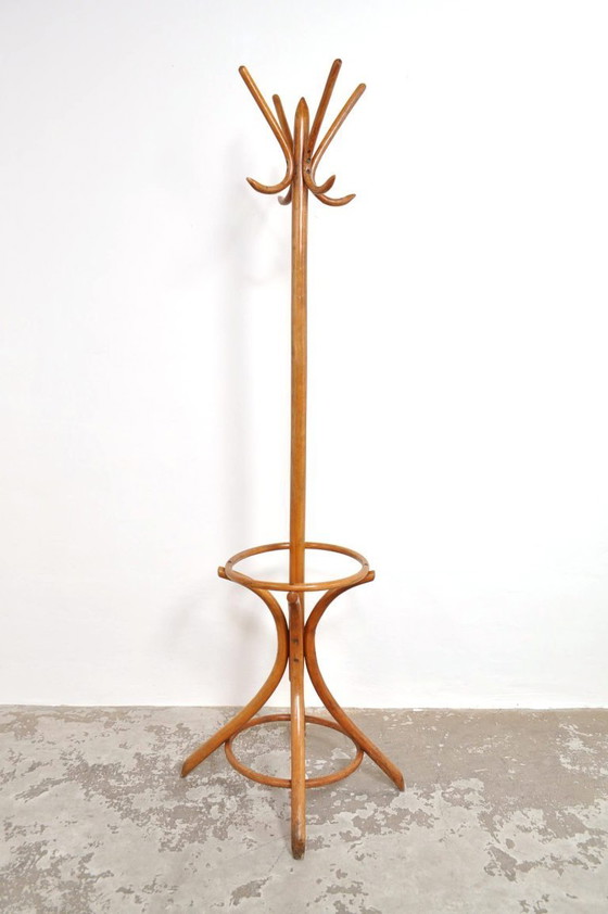 Image 1 of Antique Art Nouveau Thonet coat rack, 1920s