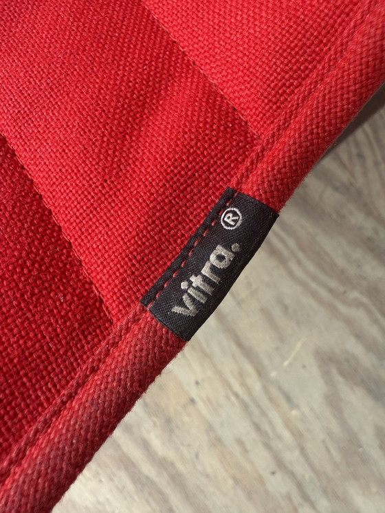 Image 1 of 8x Vitra Hal con manta en rojo o azul