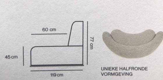 Image 1 of Sofá semicircular de forma única nuevo