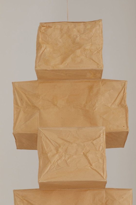 Image 1 of Lampe / suspencion sculpturale Akari 30P par Isamu Noguchi, 1ere édition, circa 1971