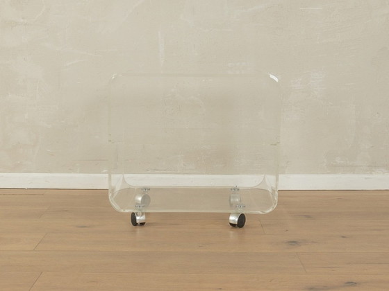Image 1 of Acryl bijzettafel trolley, 1960