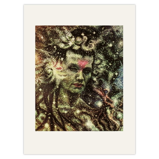 Valentine Hugo Screenprint Portrait De Nush Eluard – lithos zeefdrukken, Paper