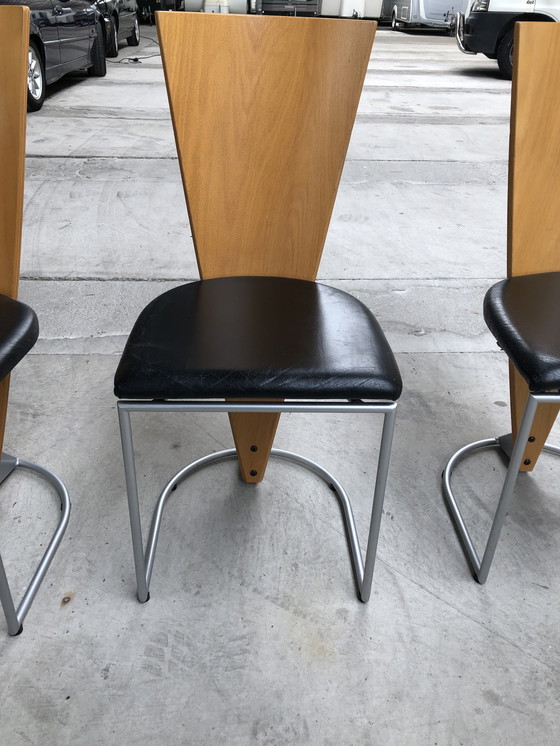 Image 1 of 6x Harvink Zino Stoelen - Diseño holandés