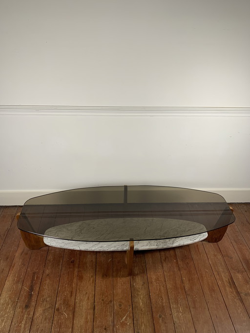 Coffee Table By Hugues Poignant, 1960/70, France