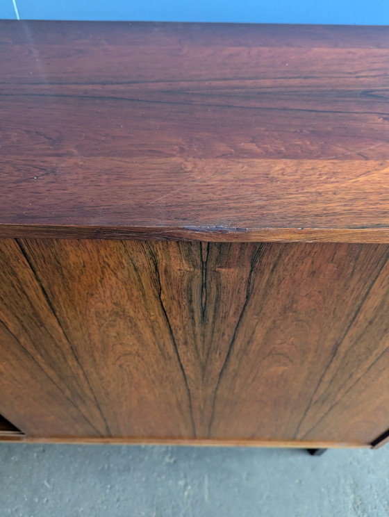 Mid Century Dressoir/ Wandkast Met Bargedeelte 1960s – Metal, Wood (photo 9 of 14)