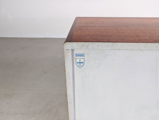 Image 1 of Credenza originale Asko Finland cassettiera midcentury vintage in teak