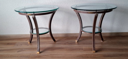 PIERRE VANDEL PARIS Bijzettafel - Rond - 2 Stuks