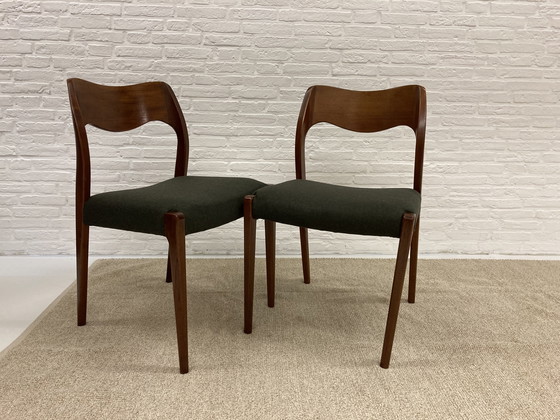 Image 1 of 4 sillas de comedor Moller