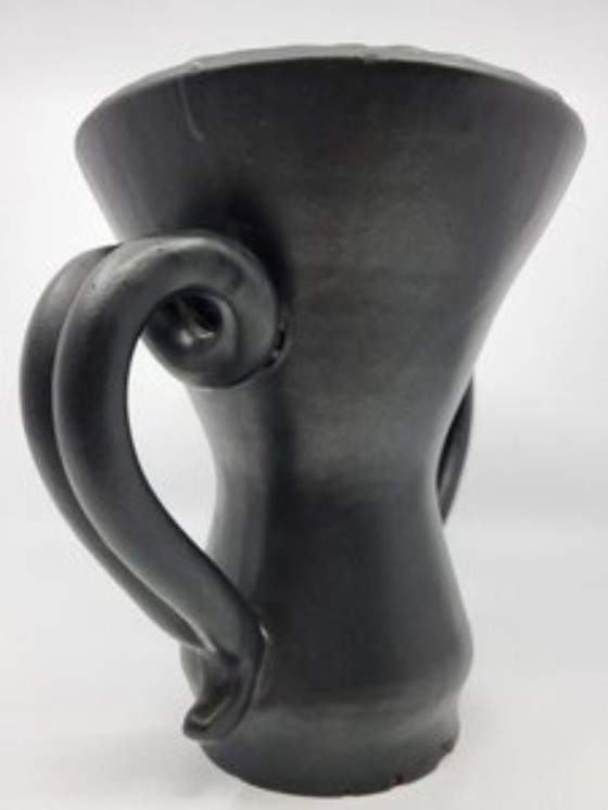 Image 1 of Ohrvase Jean Austruy Frankreich 1950