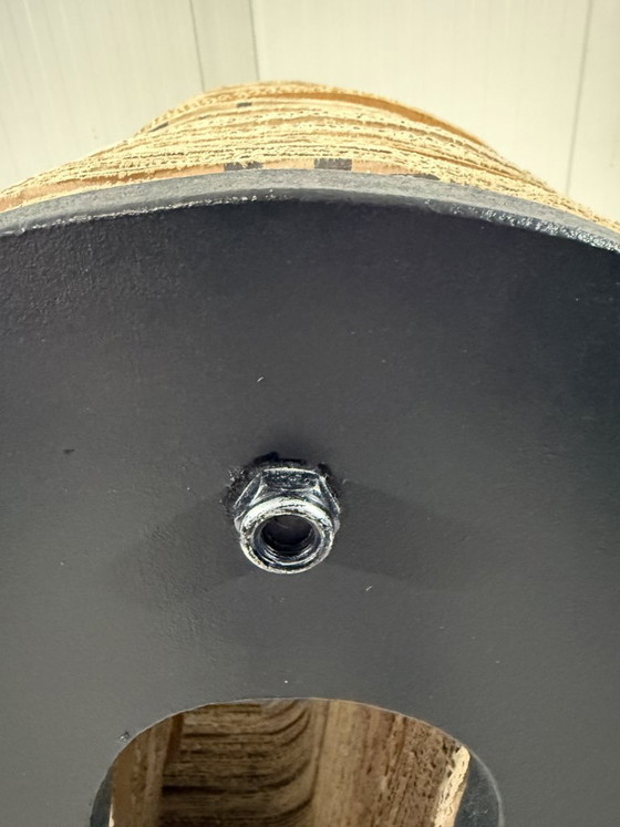 Image 1 of Unieke design lounge stoel karton & multiplex 1990's